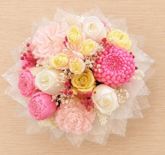 Bouquet - Birthday (yellow/pink) tooview