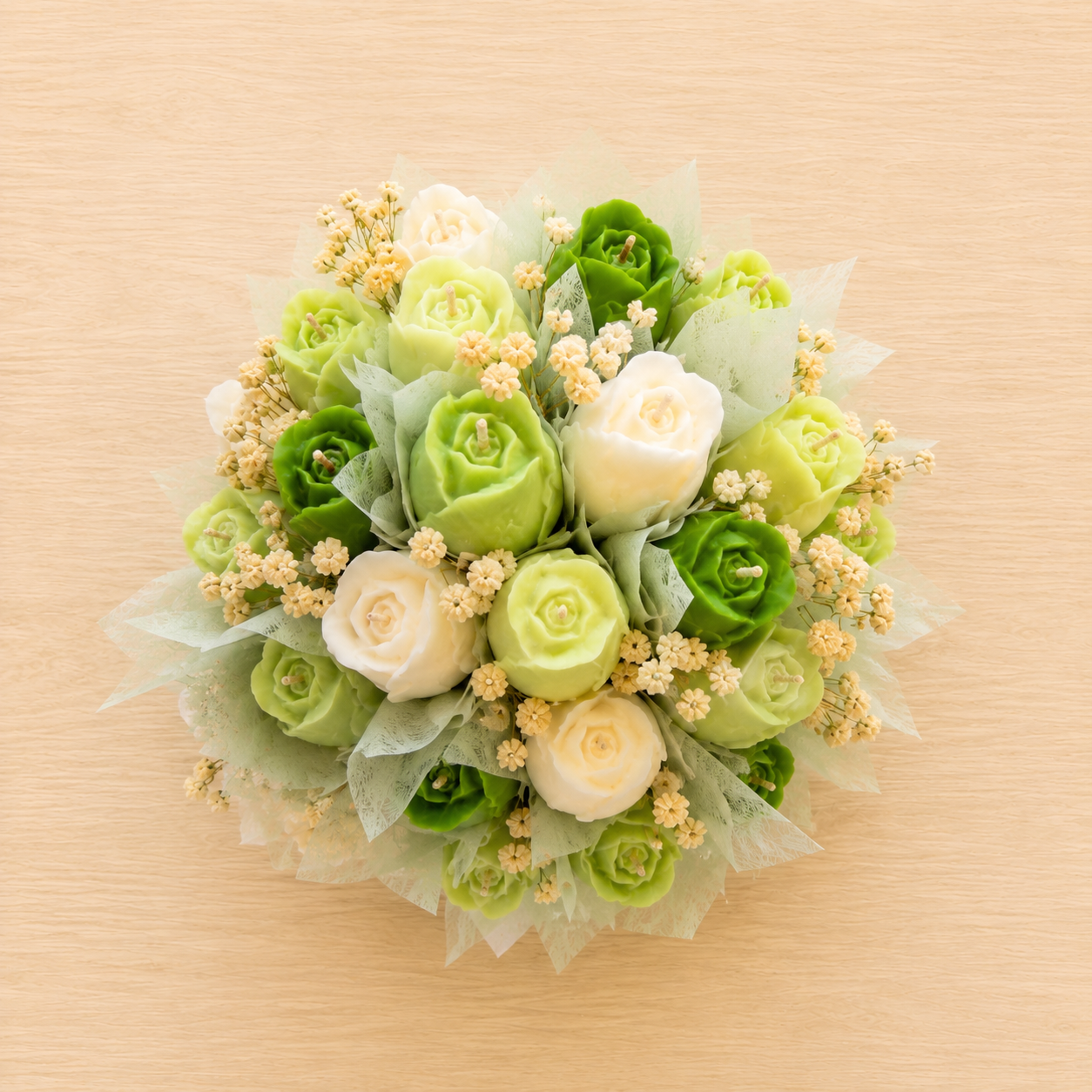 Tulip PETITE Green (topview)