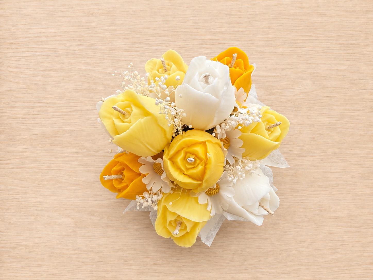Tulip MINI Yellow (topview)