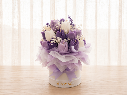 The Tulip Bouquet - Petite, Purple